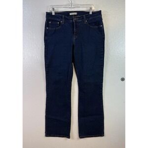 Levis 512 Jeans Womens 16W Perfectly Shaping Bootcut Stretch Denim Pants Hipster